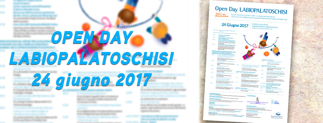 OPEN DAY LABIOPALATOSCHISI PER PAZIENTI E FAMIGLIE 24 GIUGNO 2017 – RACCONTO DELLA GIORNATA