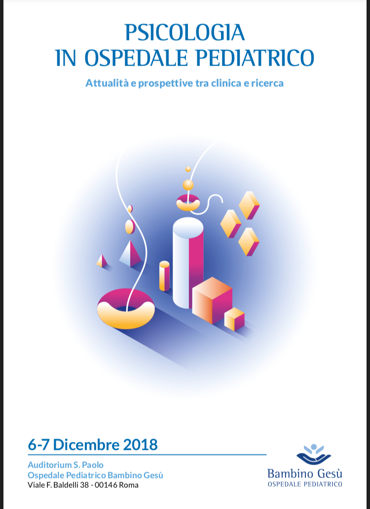 BA.BI.S. Odv PARTECIPA AL CONVEGNO “PSICOLOGIA IN OSPEDALE PEDIATRICO” – 6-7 dicembre 2018