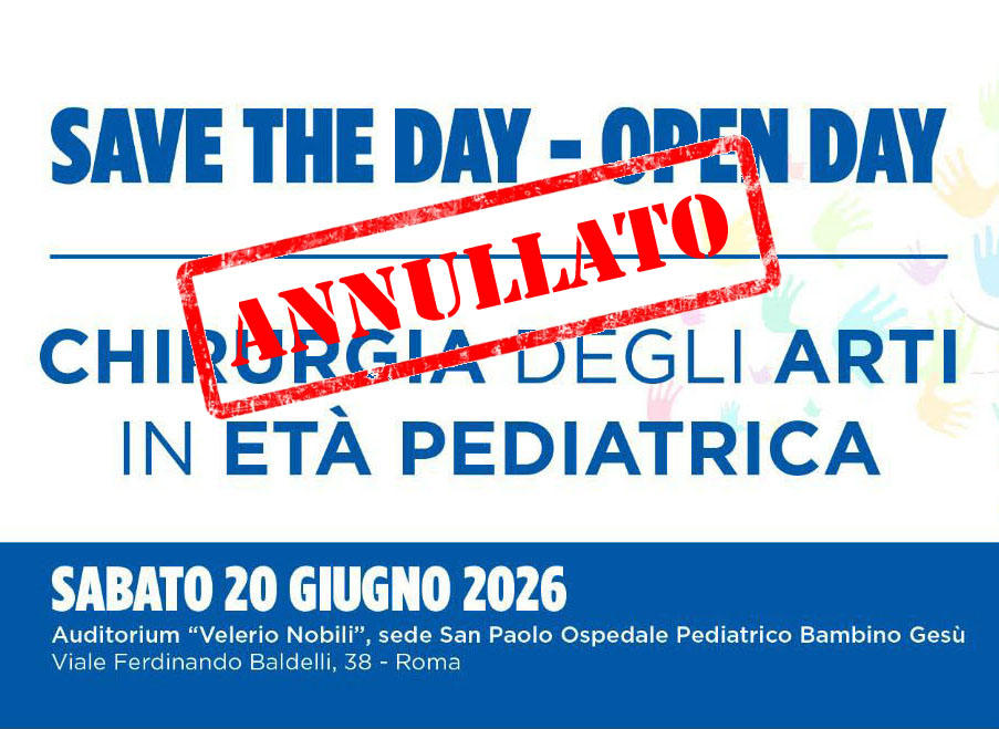 Save the Day - Open Day 2026 [ANNULLATO]